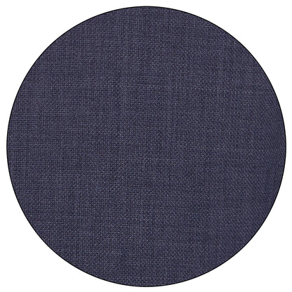 Traje slim fit azul  solapa de escuadra 3" con ojal simulado