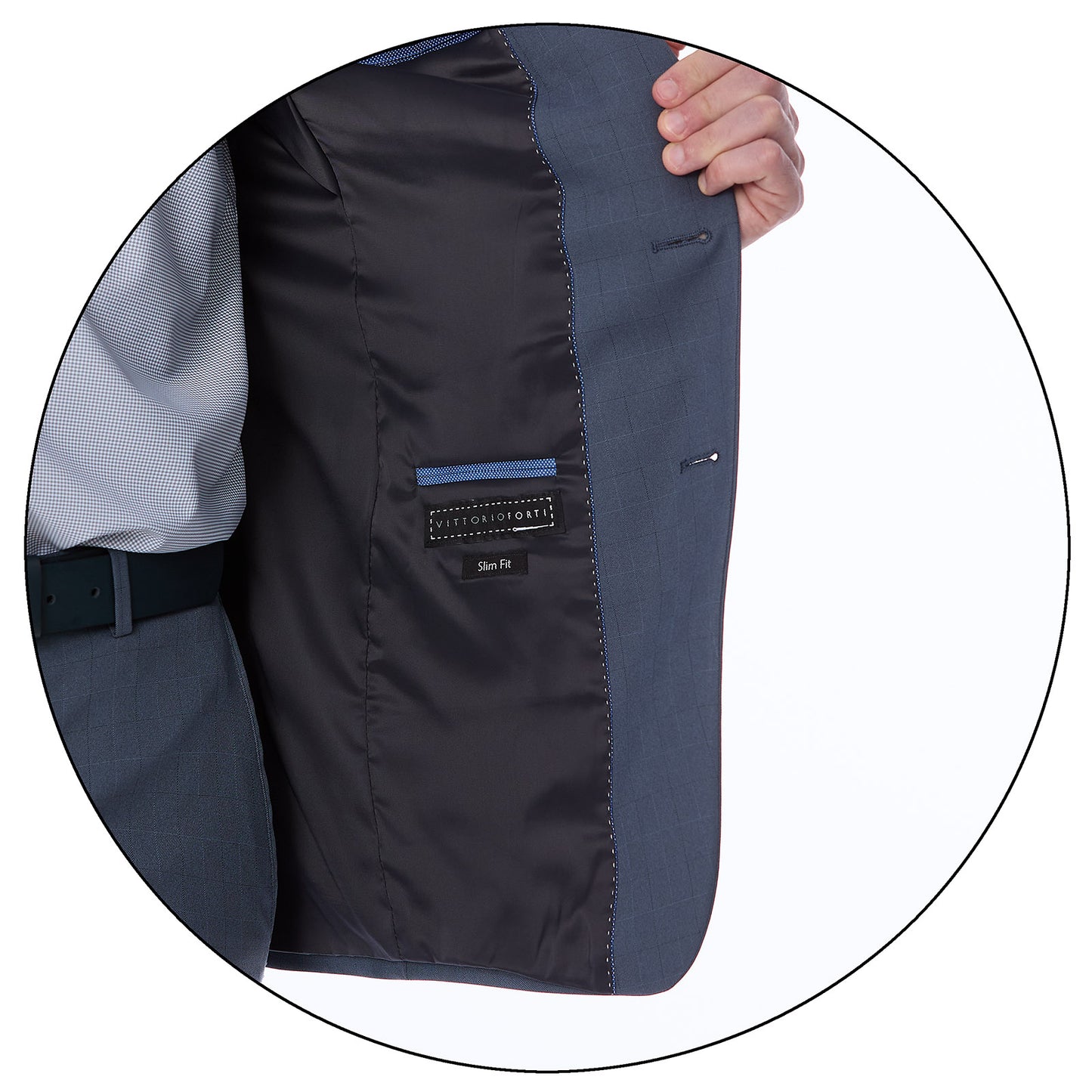 Traje Para Caballero Slim Fit a Cuadros