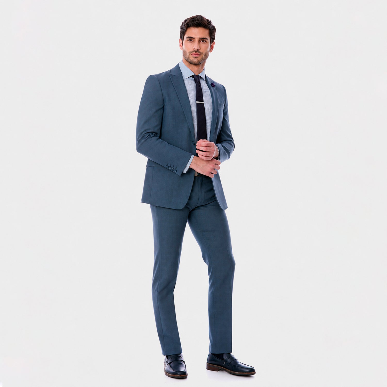 Traje Para Caballero Slim Fit a Cuadros