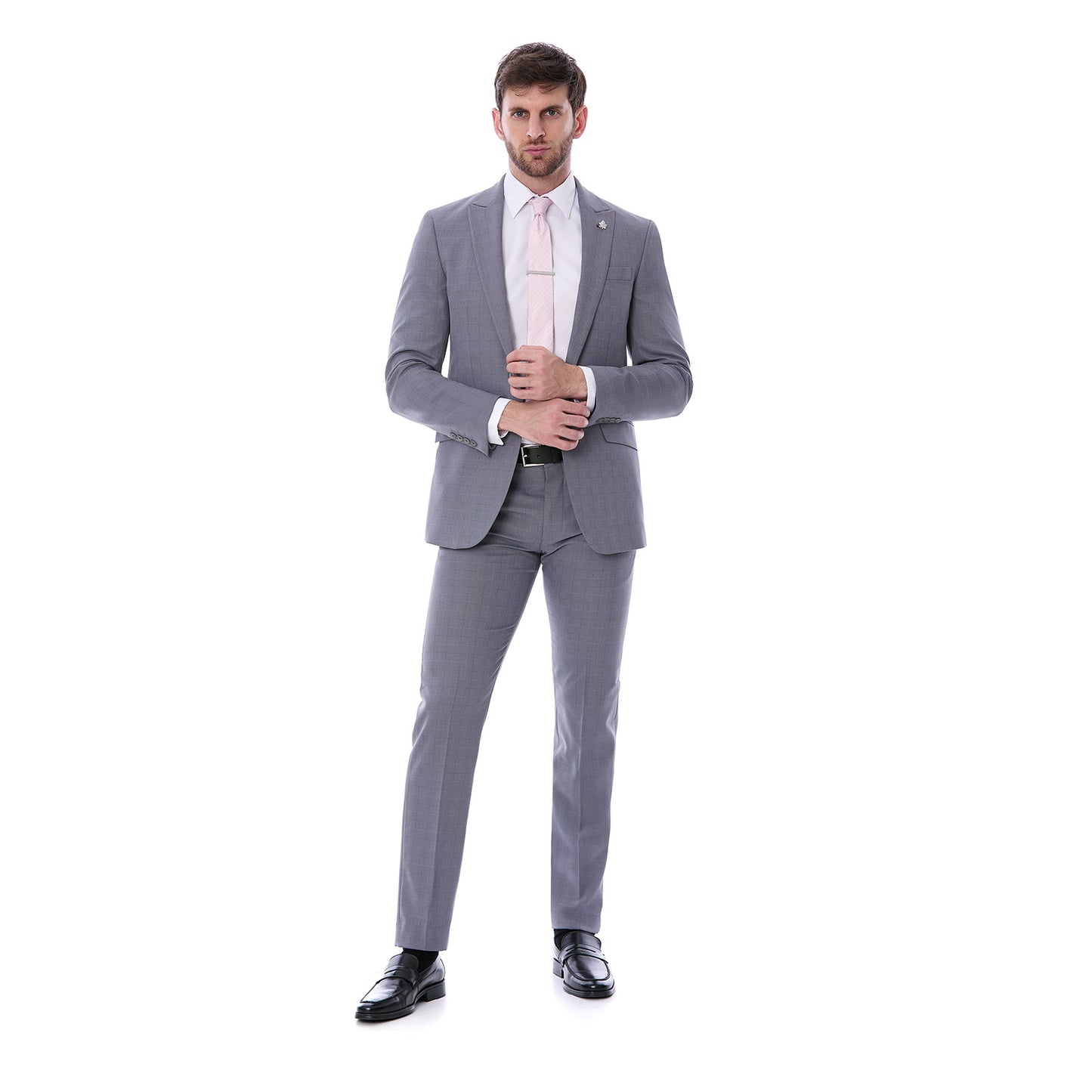 Traje Para Caballero Slim Fit a Cuadros