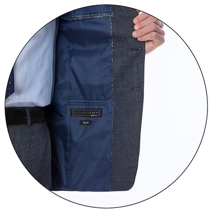Traje Slim Fit Marino Vittorio Forti para Hombre