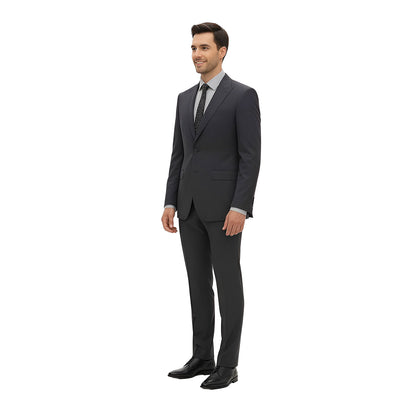 Traje Slim Fit Para Caballero En Tejido Liso Negro