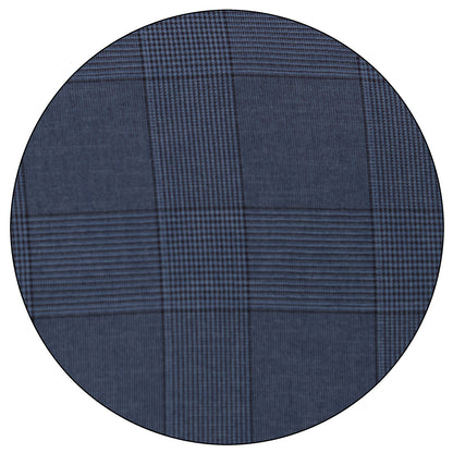 Traje Slim Fit Azul a Cuadros para Hombre