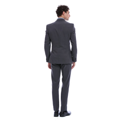 Traje Para Caballero Slim Fit  Solapa Escuadra
