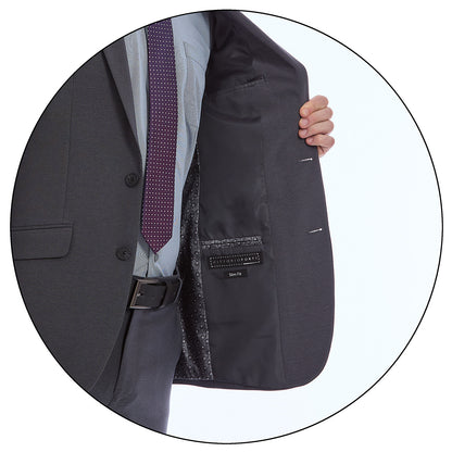 Traje Para Caballero Slim Fit  Solapa Escuadra