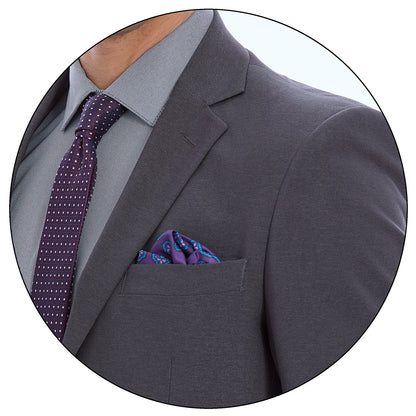 Traje Para Caballero Slim Fit  Solapa Escuadra