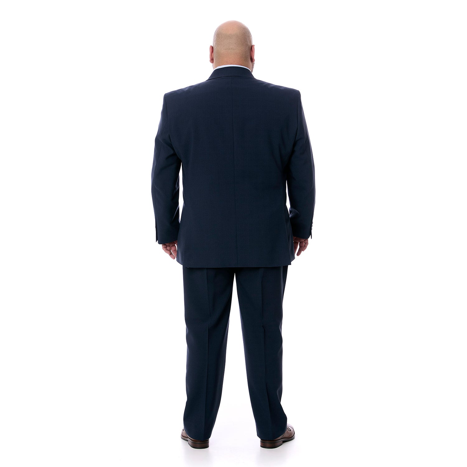 Traje Regular Fit Solapa de Pico para Caballero Textura