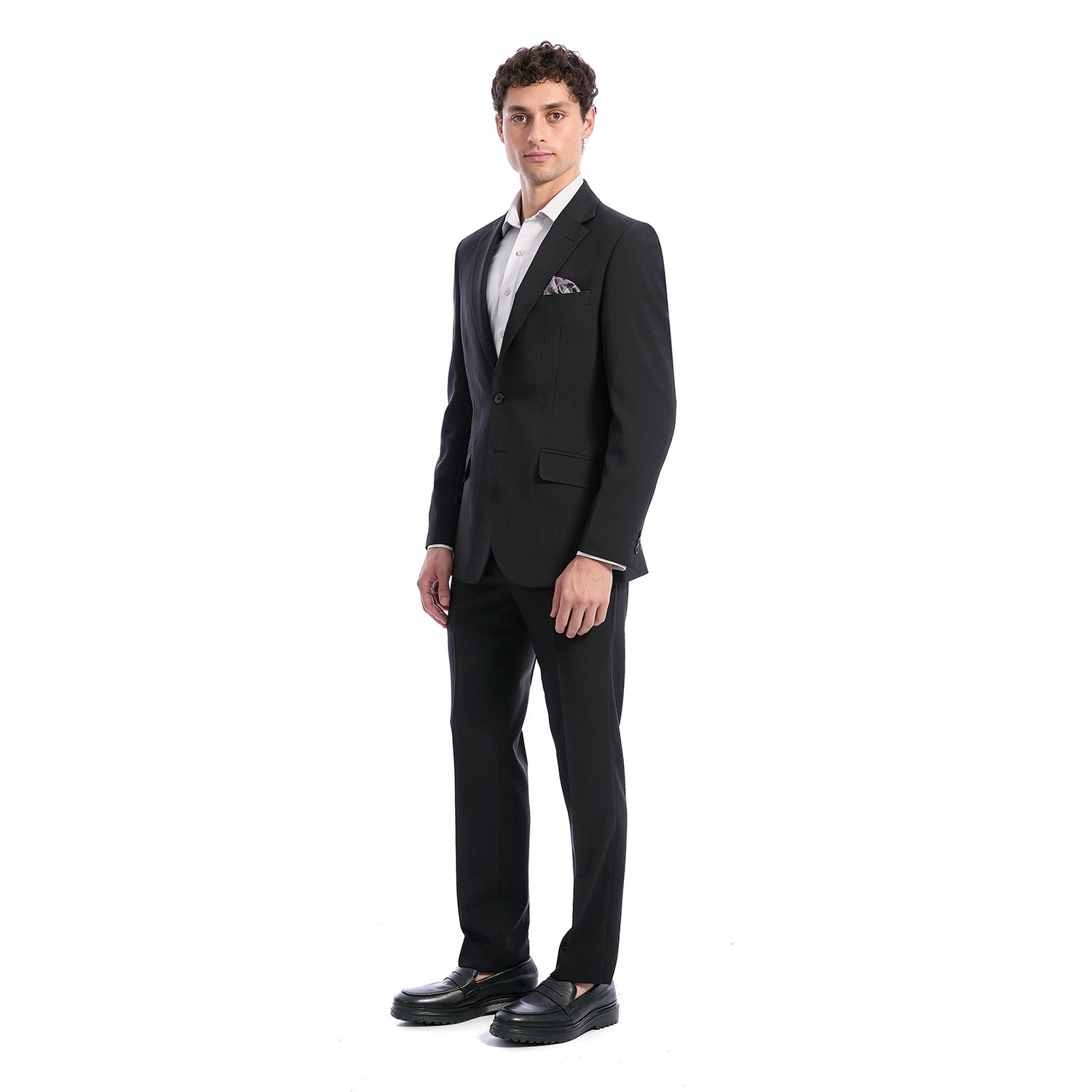 Traje New Slim Fit para Caballero Solapa de Pico Elegante