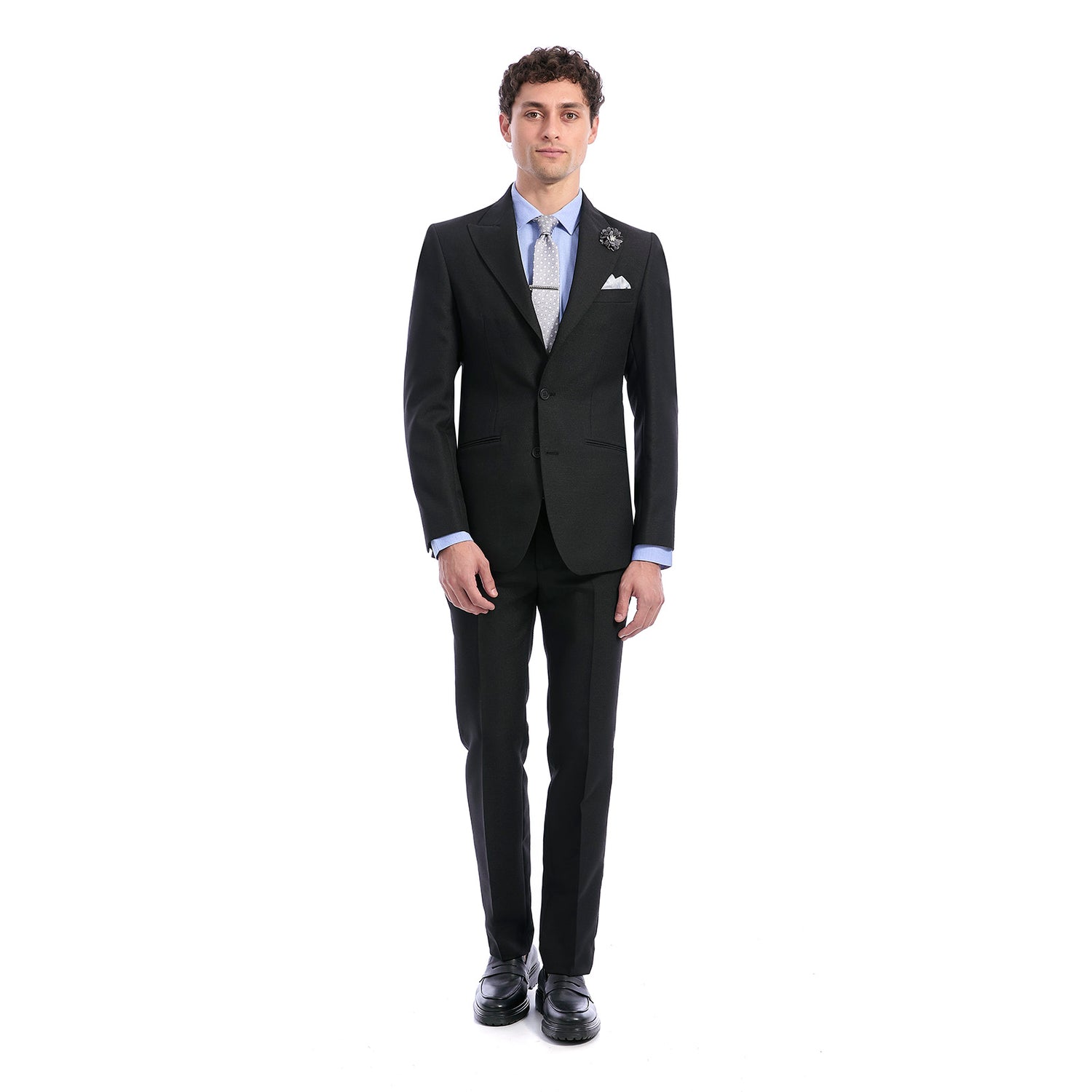 Traje New Slim Fit para Caballero Solapa de Pico Formal