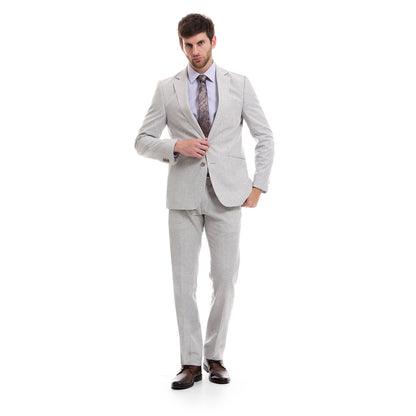Traje para Hombre Slim Fit a Rayas Vittorio Forti