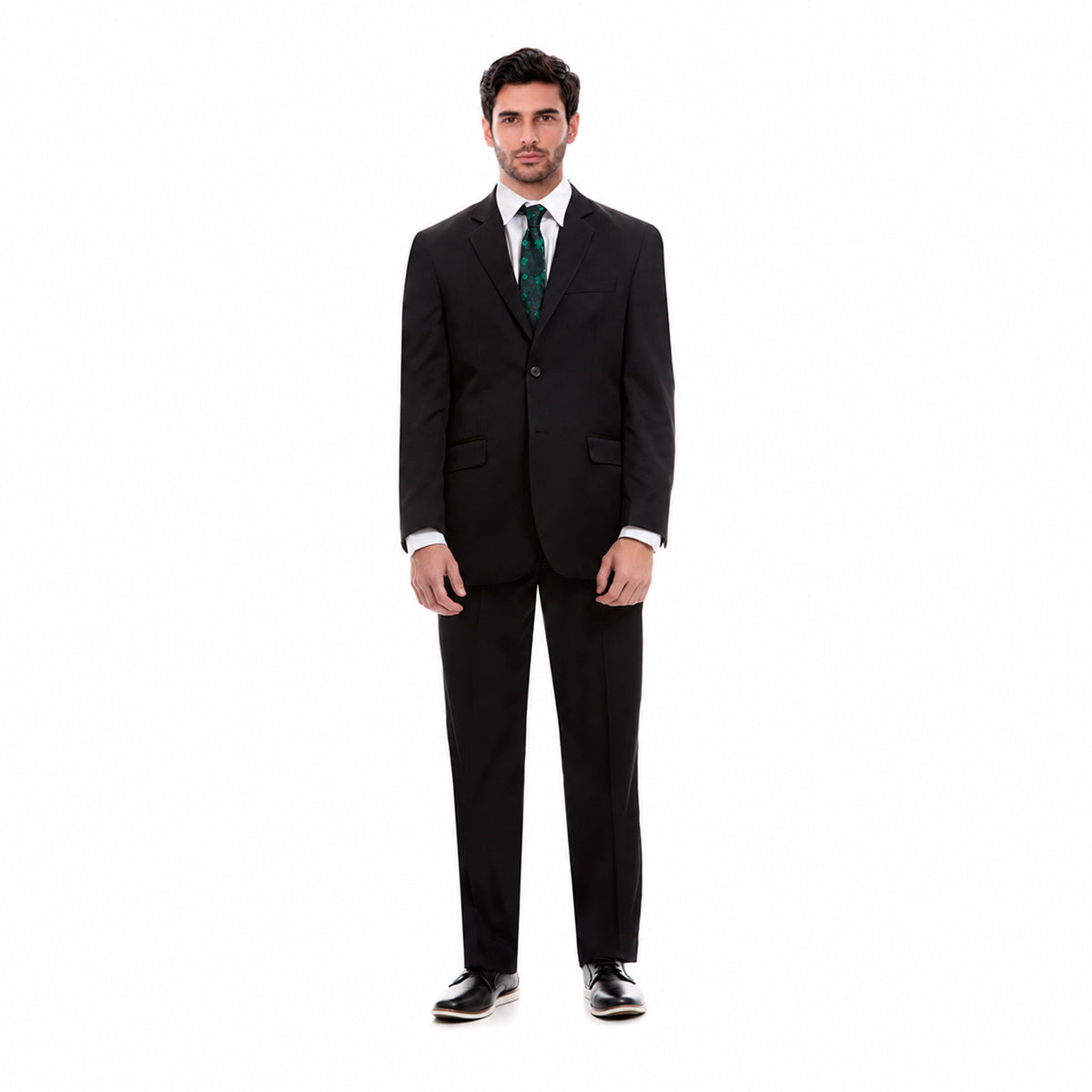 Traje para Caballero Slim Fit Recto Dos Botones Liso