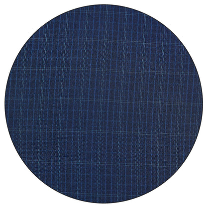 Traje para caballero Fit Slim en Tejido A Cuadros Azules
