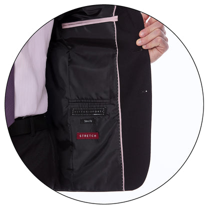 Traje Para CaballeroSlim Fit Tejido Liso