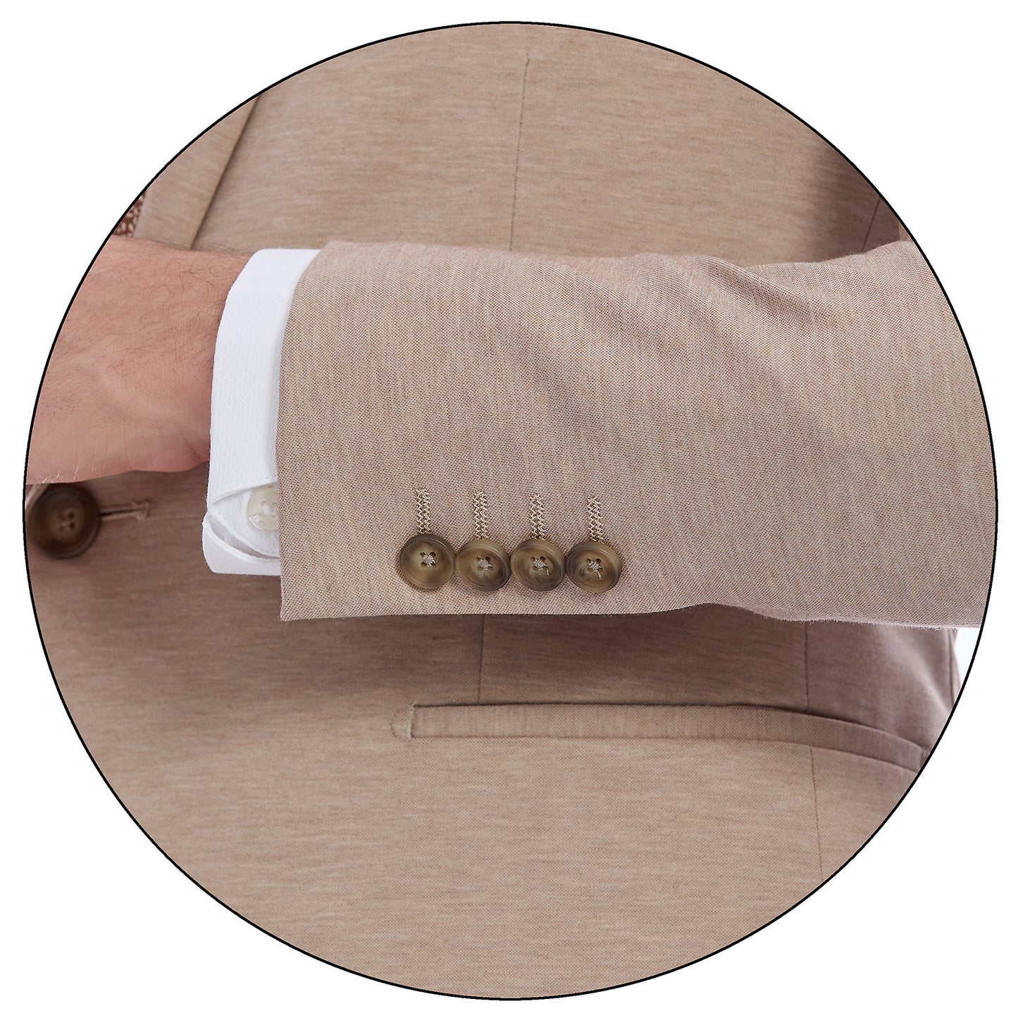 Traje Para Caballero Slim Fit Solapa Escuadra Dos Botones