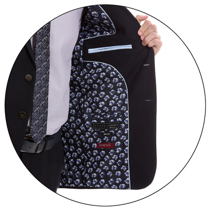 Traje Slim Fit Azul Marino Vittorio Forti