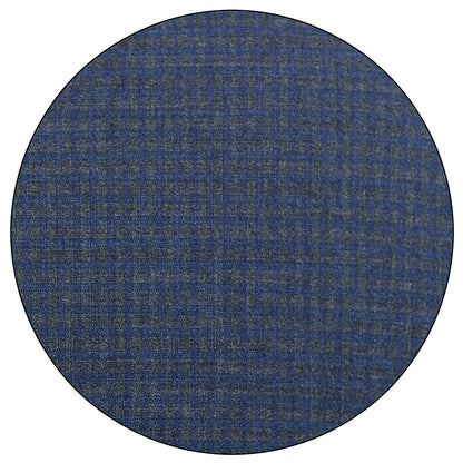 Traje para caballero Fit Slim Tejido a Cuadros Azul
