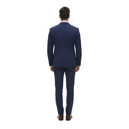 Traje Slim Fit Para Caballero En Tejido A Cuadros