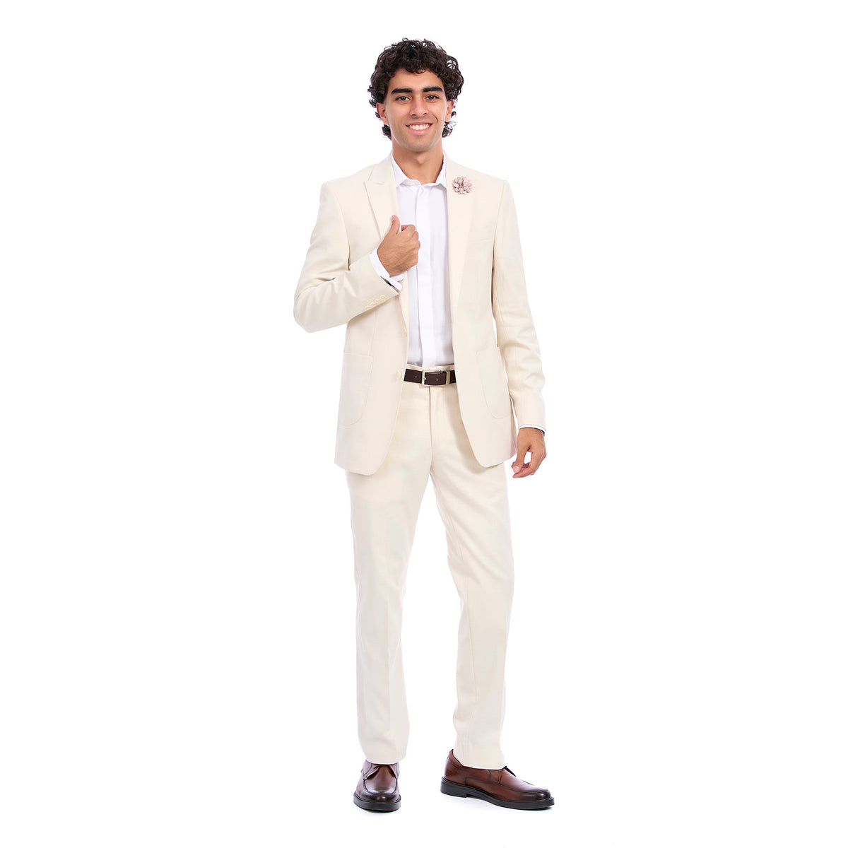 Traje New Slim para Hombre Solapa de Pico Moderno
