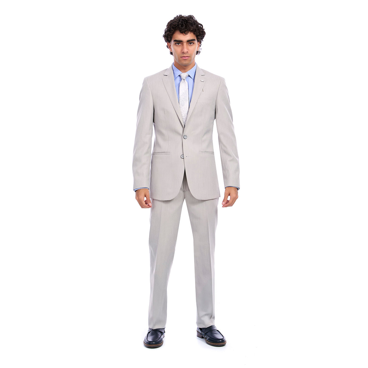 Traje Slim Fit Liso para Caballero Elegante Formal