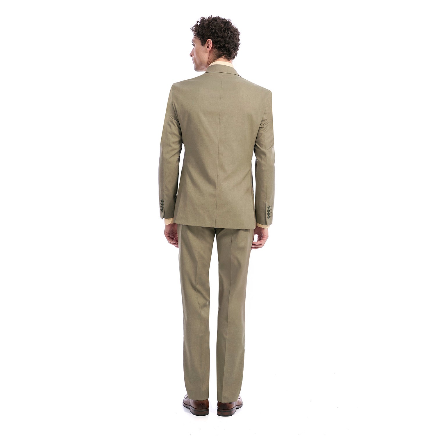 Traje New Slim Fit Stretch  Caballero Recto 2 Botones