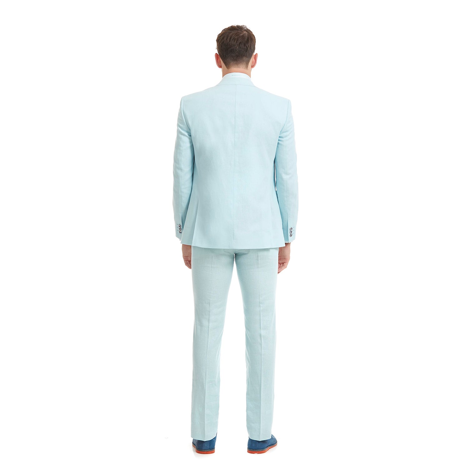 Traje  Para Caballero Slim Fit Recto en Tejido Liso