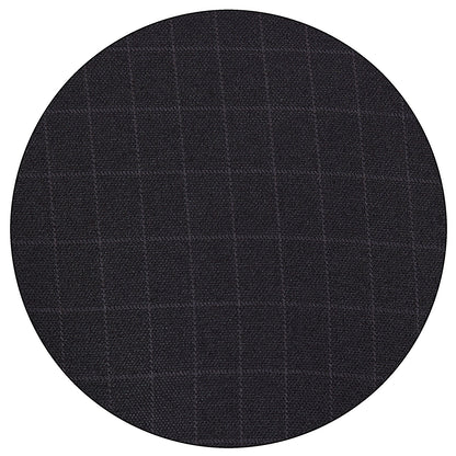 Vista de Detalle de Tejido de Traje para Caballero Vittorio Forti en Tejido a Cuadros