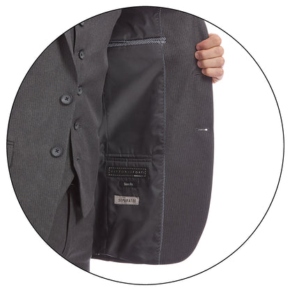 Saco para Caballero Separates Slim Fit Tejido a Rayas