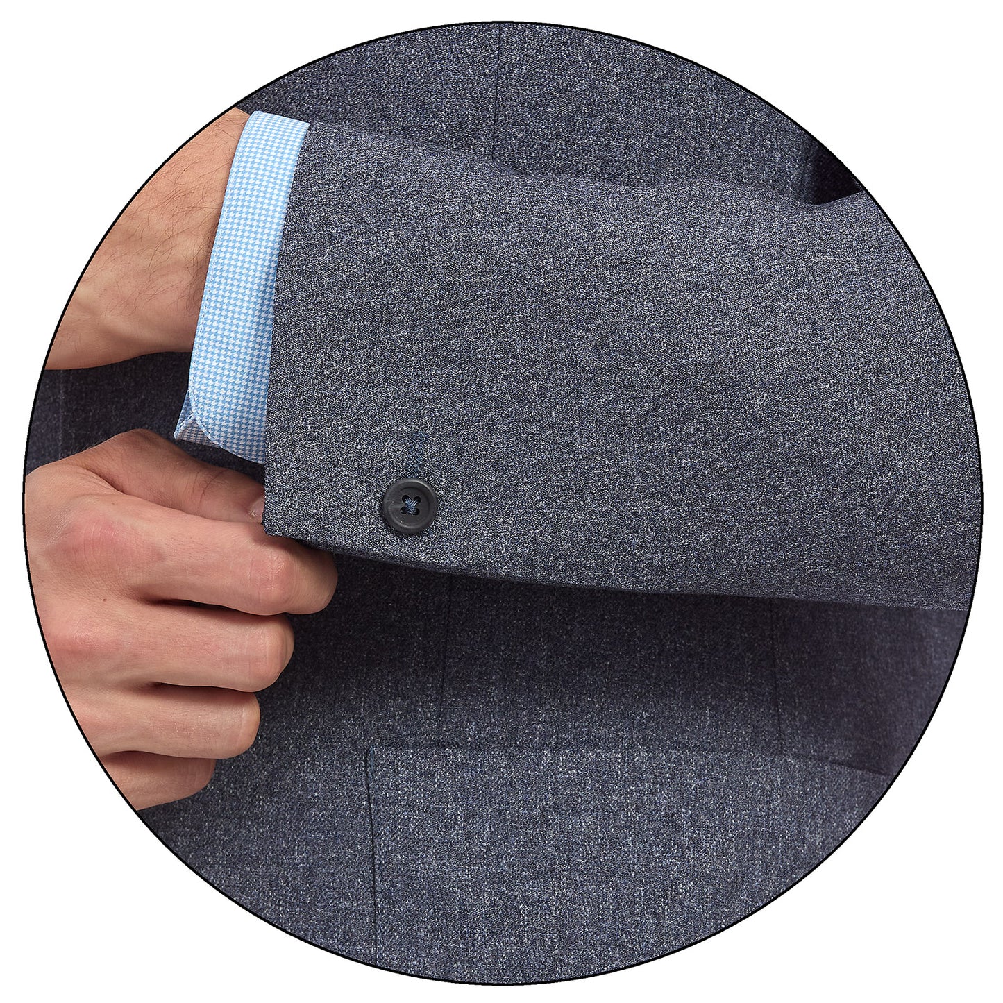 Saco Casual Para Caballero Slim Fit En Tejido  Liso