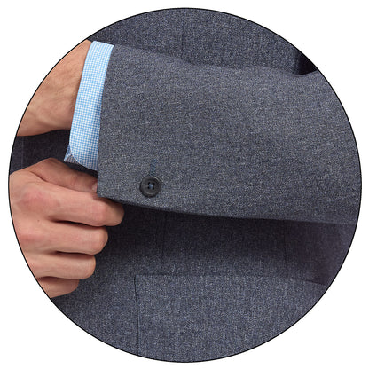 Saco Casual Para Caballero Slim Fit En Tejido  Liso