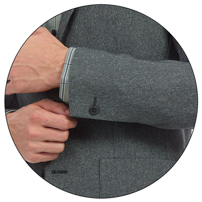 Saco Casual Para Caballero Slim Fit En Tejido  Liso