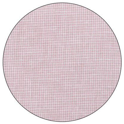Detalle de la tela  de camisa rosa de manga larga para hombre, estilo formal
