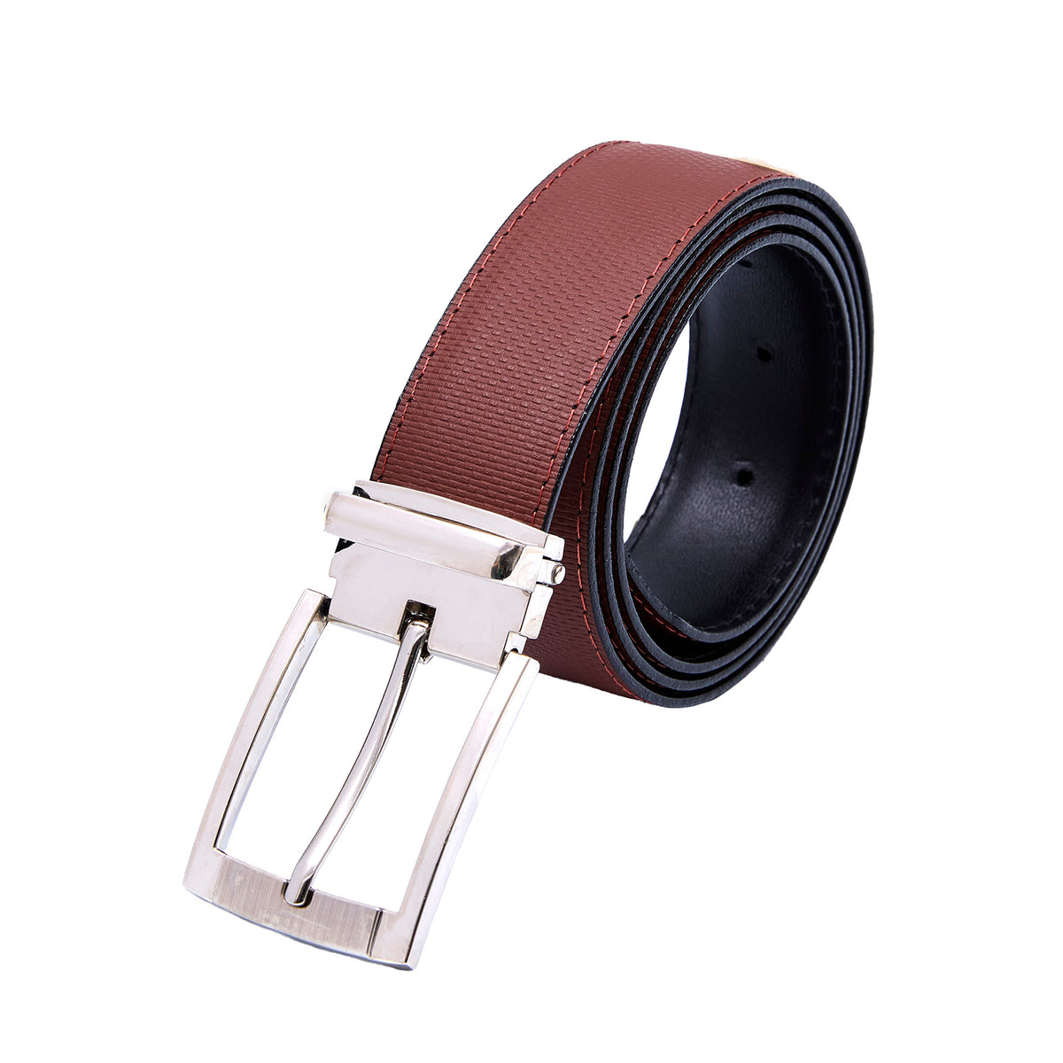 Cinturón Reversible Texturizado para Caballero