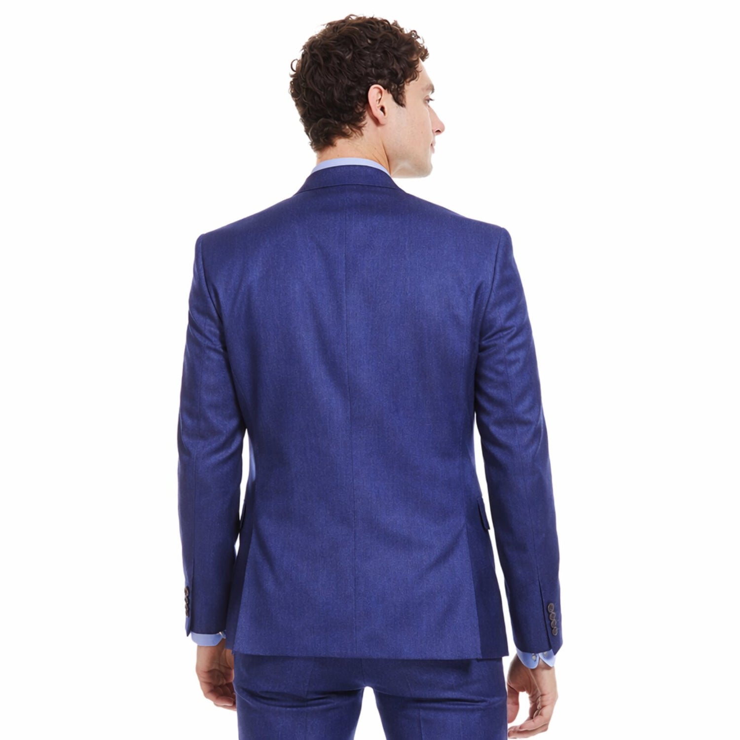 Saco separates en tejido liso Slim Fit