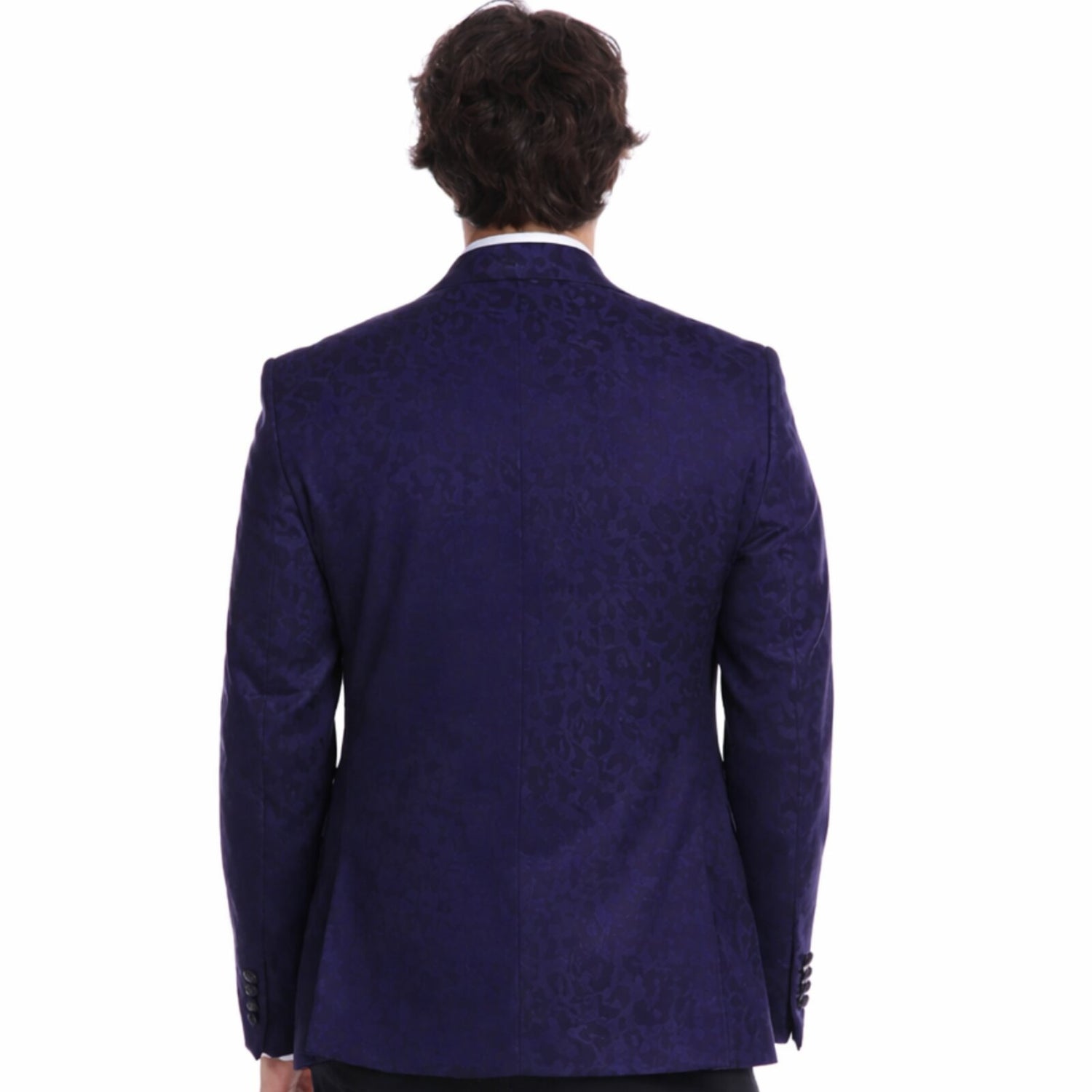 Saco Ceremonia  Animal Print Slim Fit