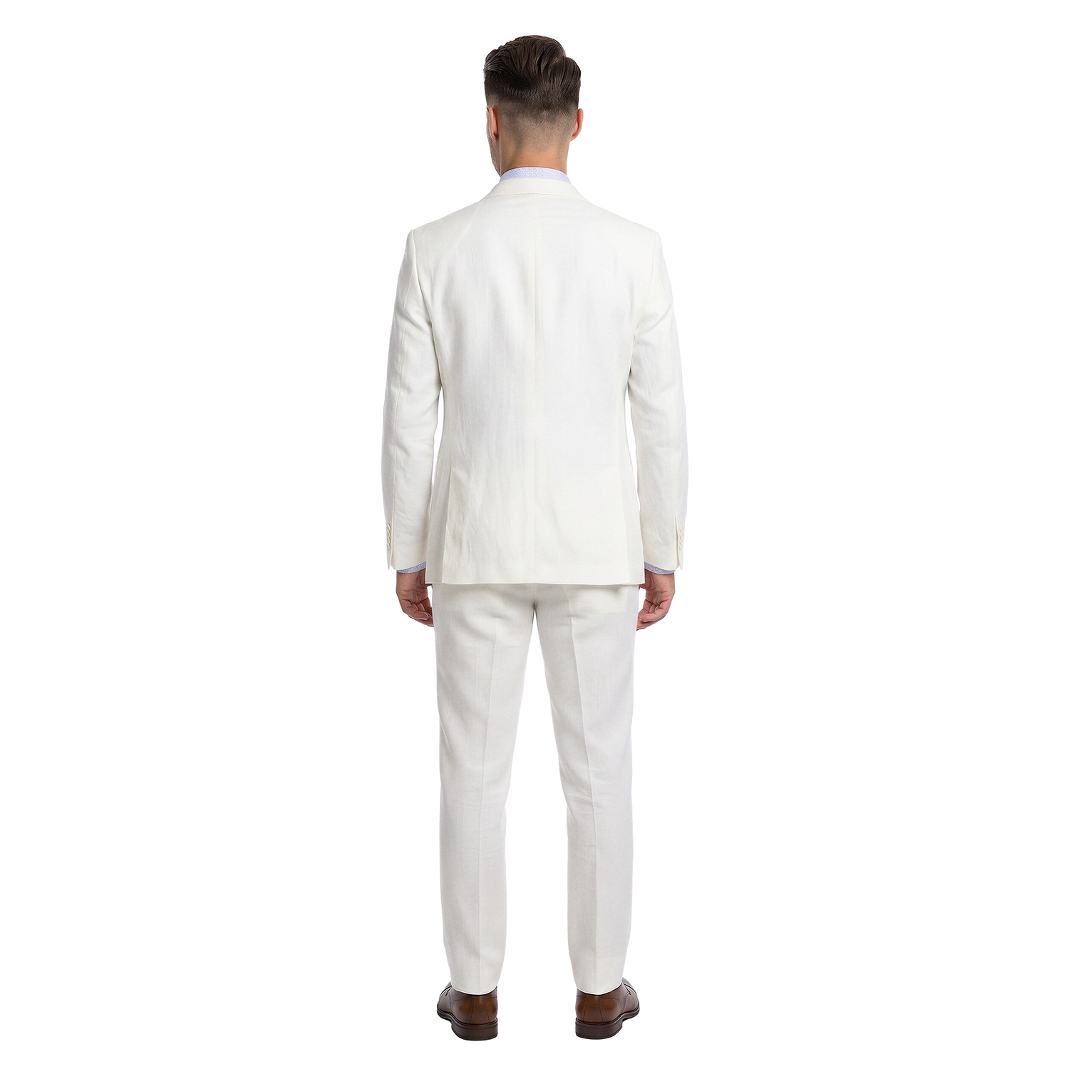 Traje Slim Fit de Lino para Caballero Elegante Moderno