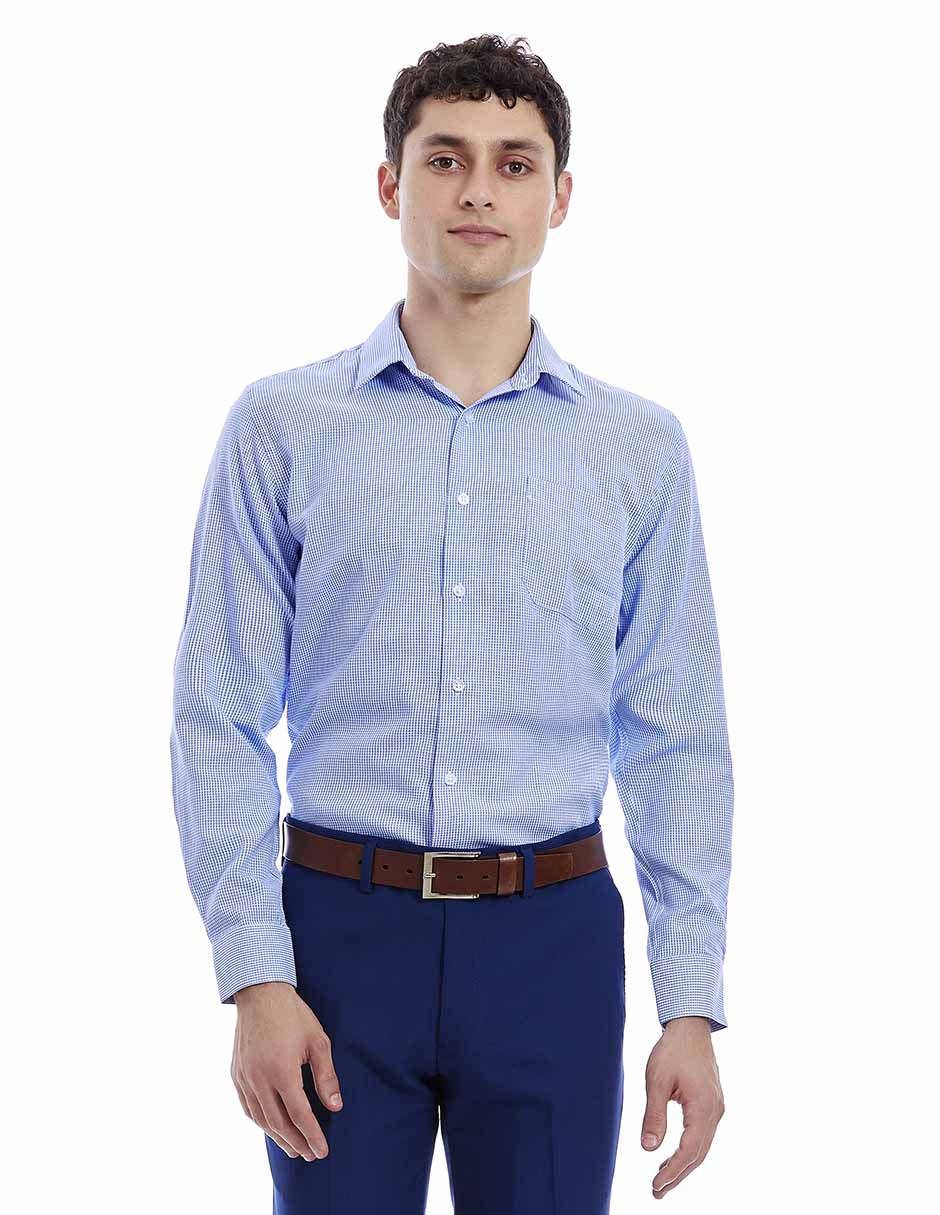 Combinar pantalón discount azul rey hombre