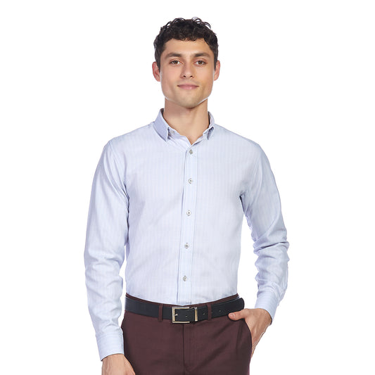 Camisa Grís Formal para hombre slim fit