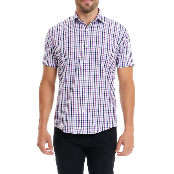 Camisa Business Casual A Cuadros Slim Fit