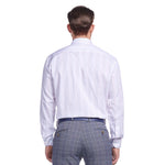 Camisa manga larga de algodón para hombre slim fit marca vittorio forti color rosa