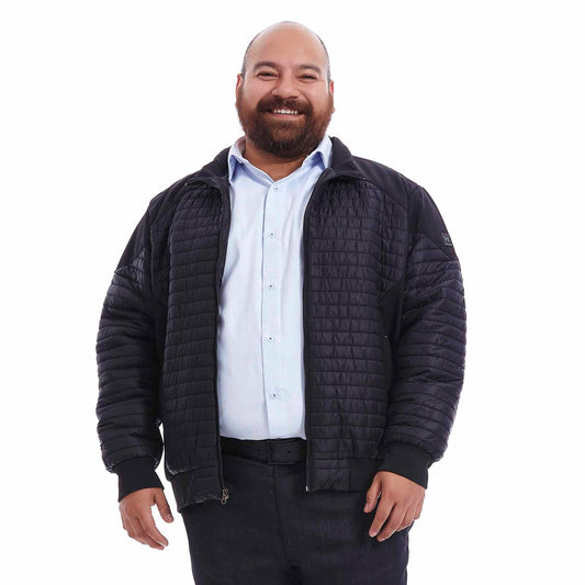 Chamarra casual repelente al agua talla extra para hombre 