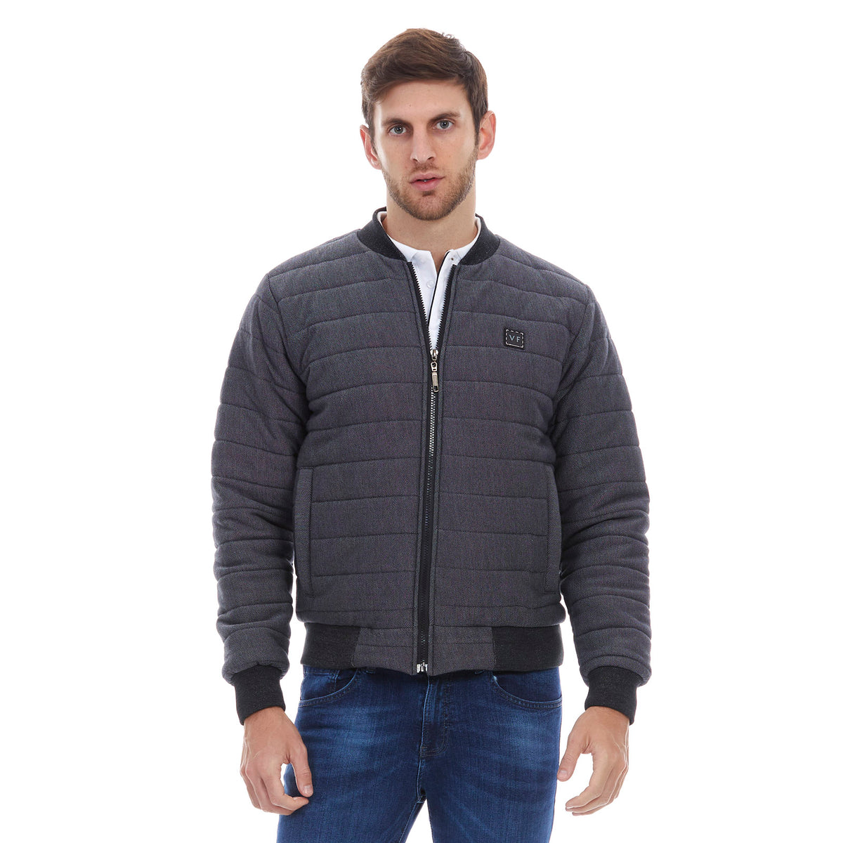 Chamarra casual para hombre slim fit