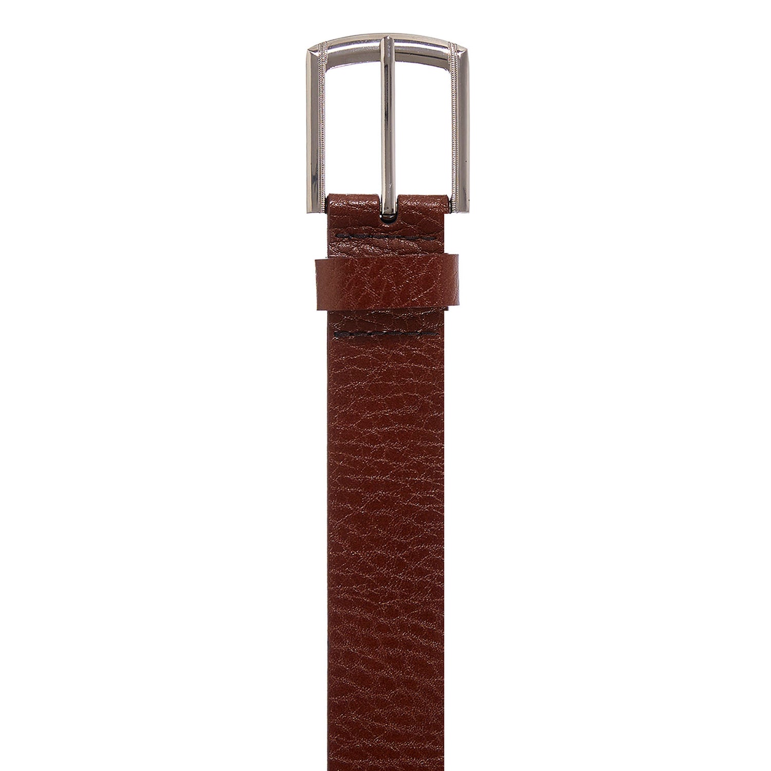 cinturon color café para hombre