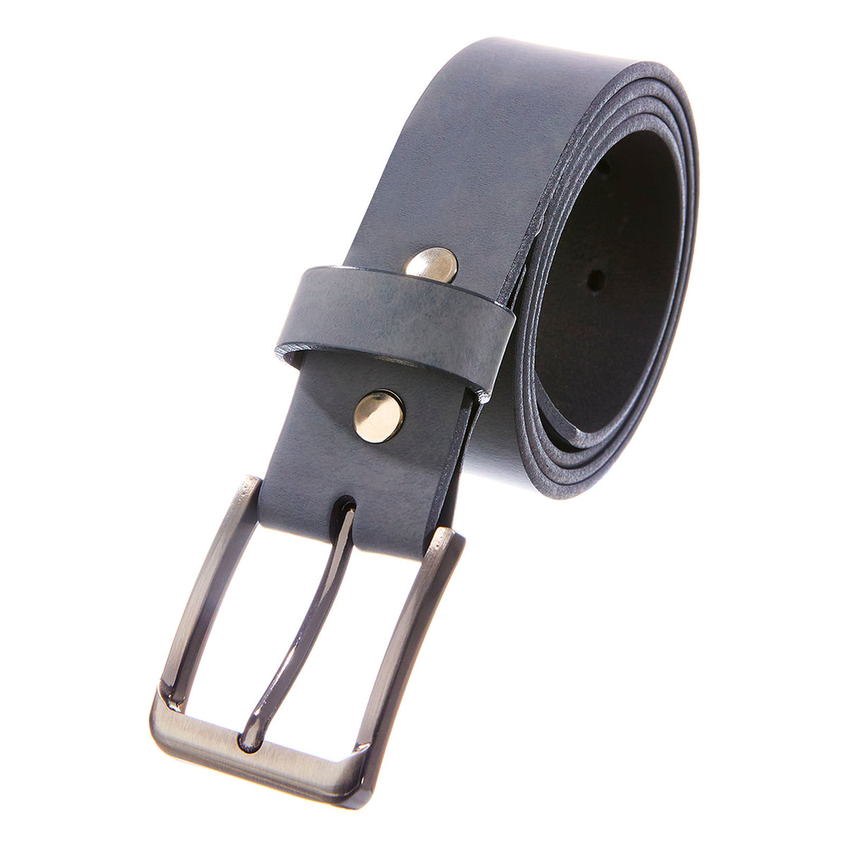 cinturon gris para hombre