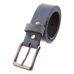 cinturon gris para hombre