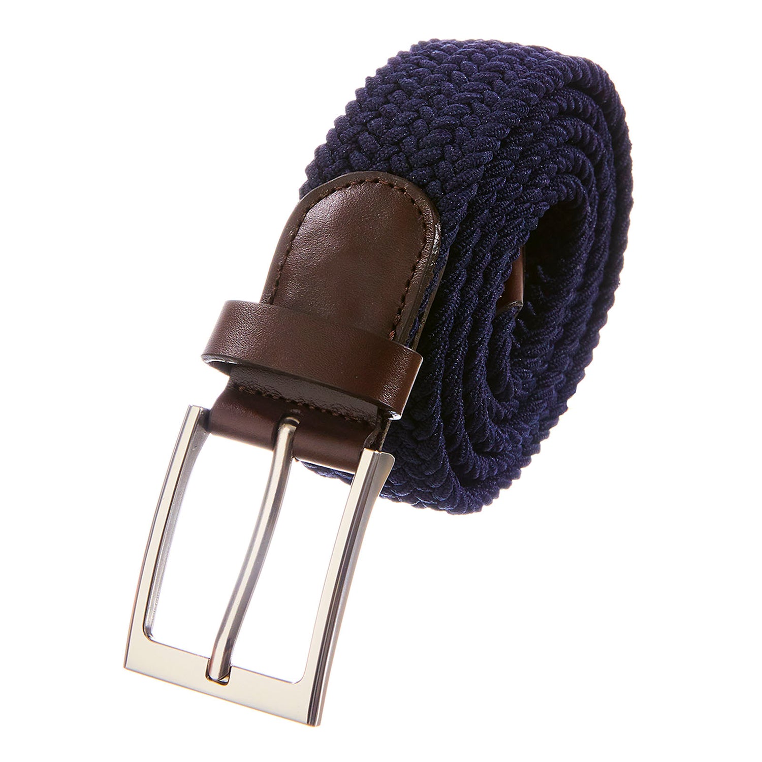 cinturon azul marino para hombre