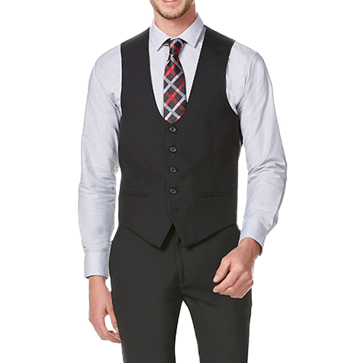 Choleko Chaleco De Vestir Para Hombre Color Negro Formal – Vittorio Forti
