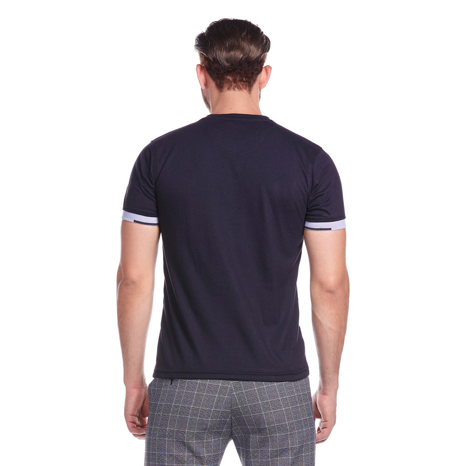 playera cuello redondo para hombre marca vittorio forti