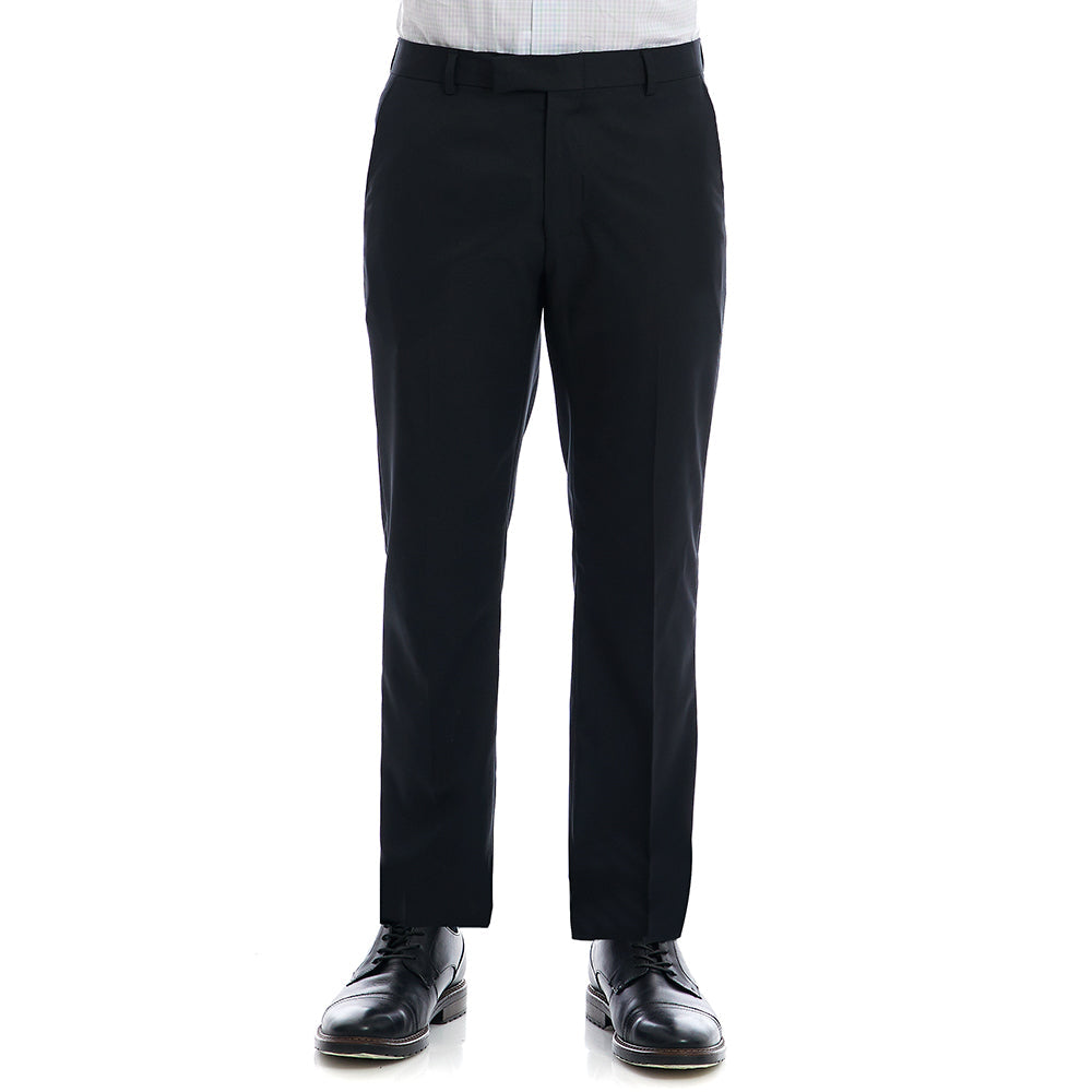 Pantalón De Vestir Para Hombre Formal liso Slim-Fit
