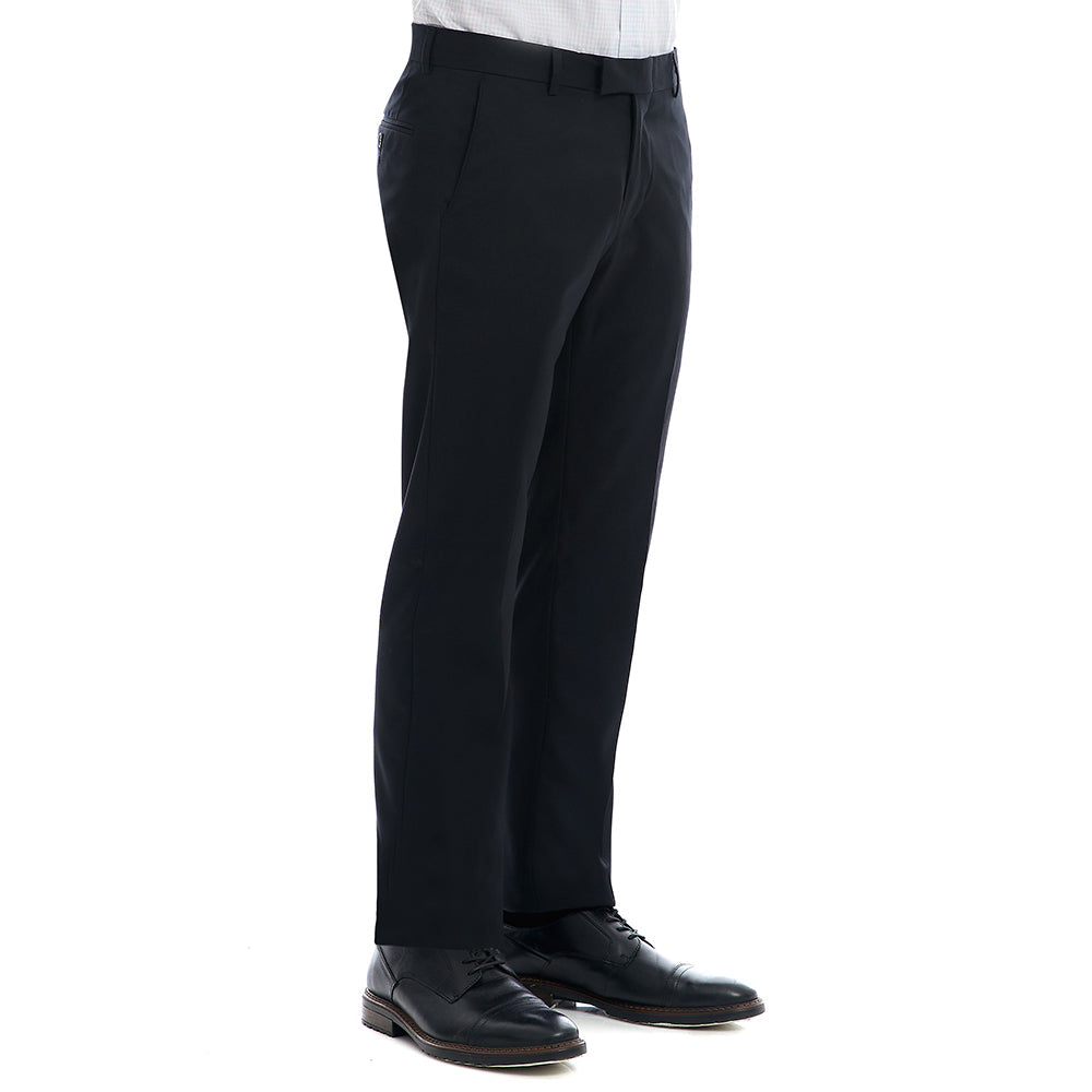 Pantalón De Vestir Para Hombre Formal liso Slim-Fit