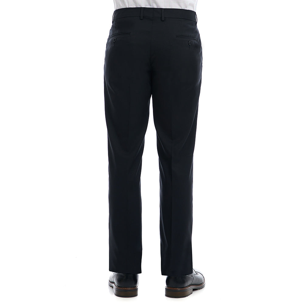 Pantalón De Vestir Para Hombre Formal liso Slim-Fit
